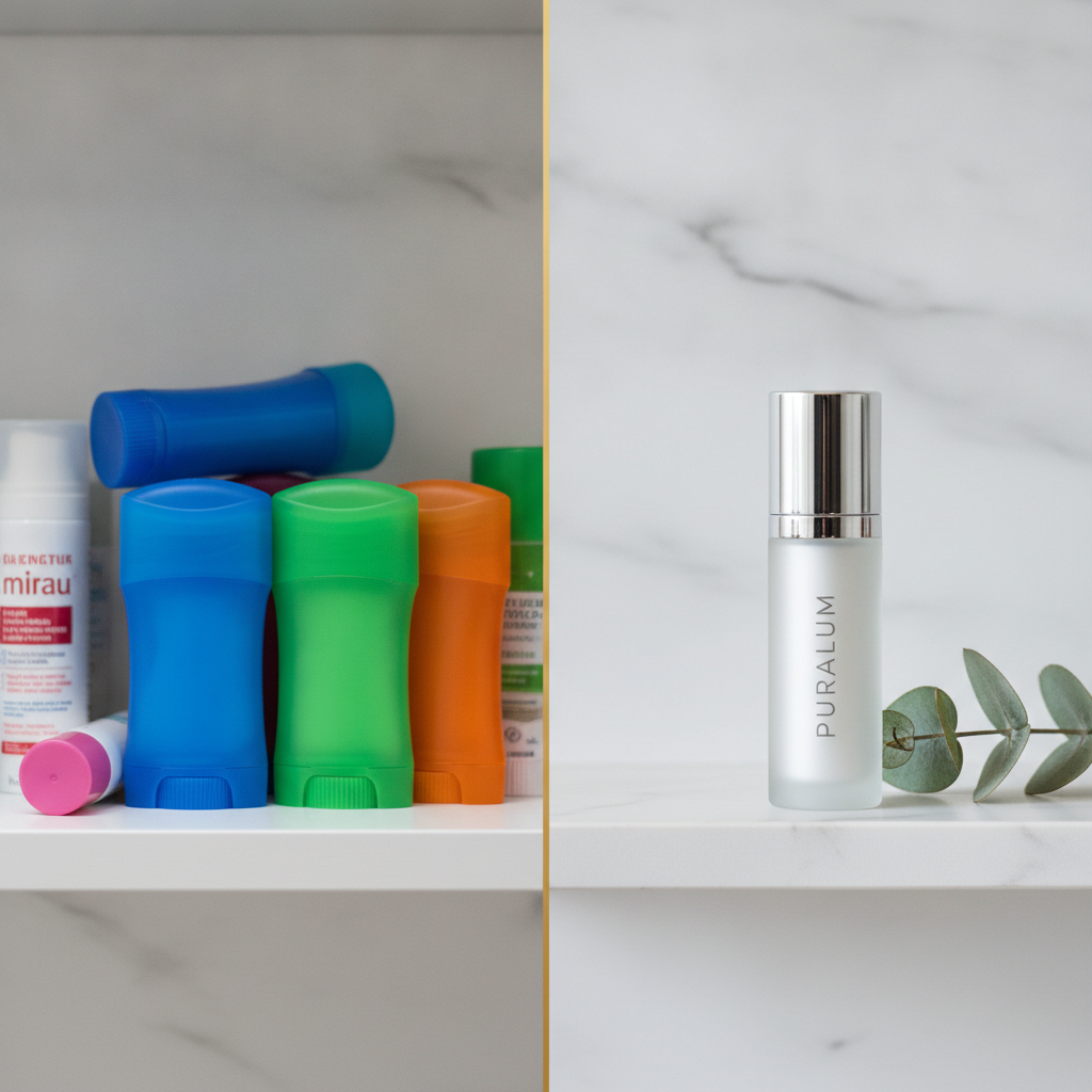 Chemical clutter vs PURALUM